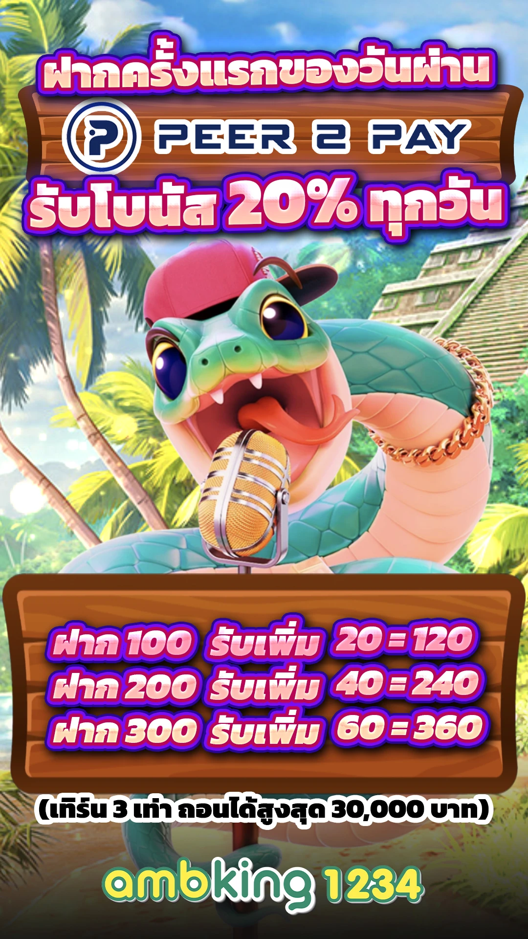 สมัครเว็บพนันออนไลน์ ฟรีเครดิต - แบนเนอร์โปรโมชั่น