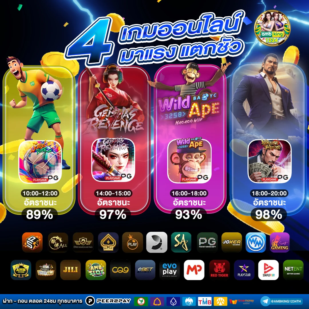 เกมสล็อต ค่าย pg เว็บตรง วอ เลท - แบนเนอร์โปรโมชั่น