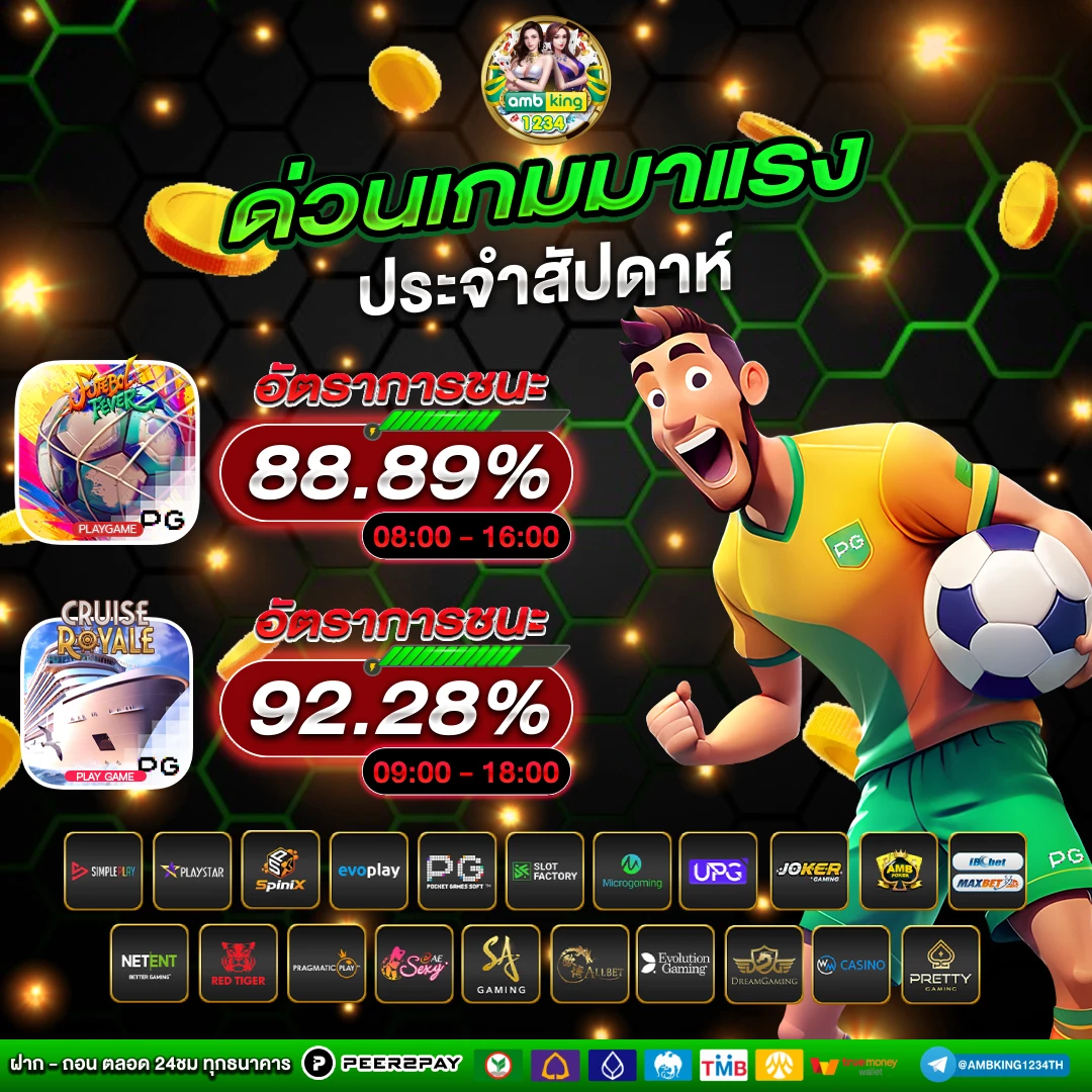 ค่ายนอกสล็อต - แบนเนอร์โปรโมชั่น