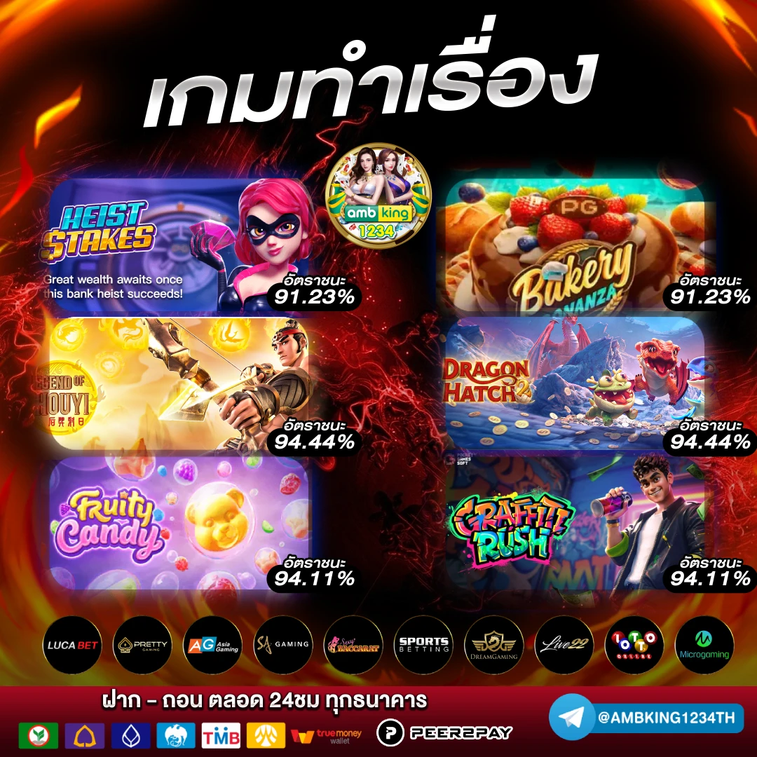 สมัครเล่นเกมออนไลน์ - แบนเนอร์โปรโมชั่น