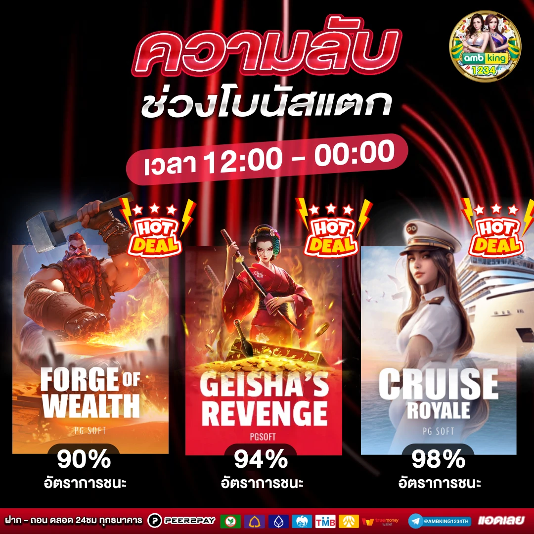อัตราชนะสล็อต - แบนเนอร์โปรโมชั่น