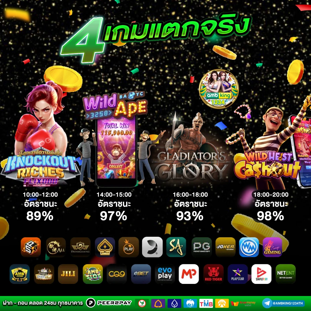 ค่ายเกมสล็อต g2g - แบนเนอร์โปรโมชั่น