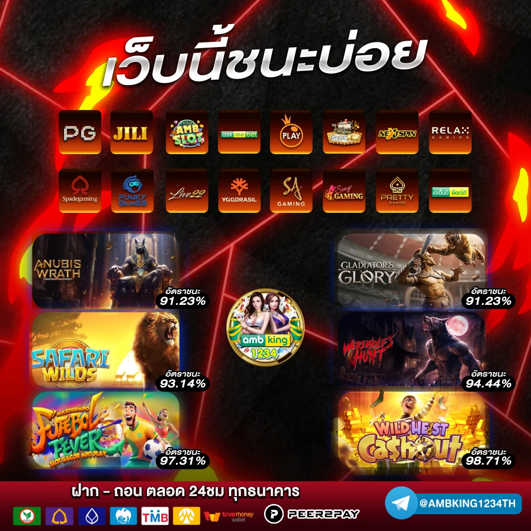 โปรเว็บพนัน - แบนเนอร์โปรโมชั่น