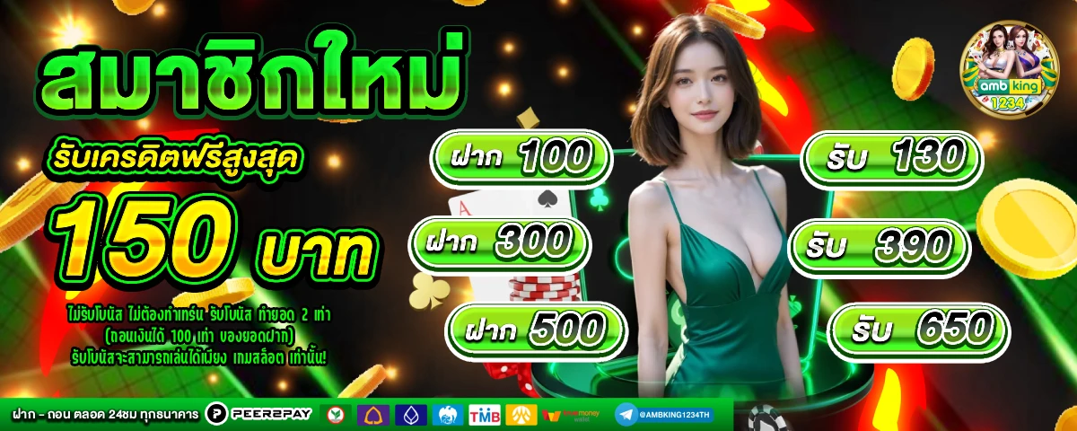 สล็อตค่ายดัง - แบนเนอร์โปรโมชั่น